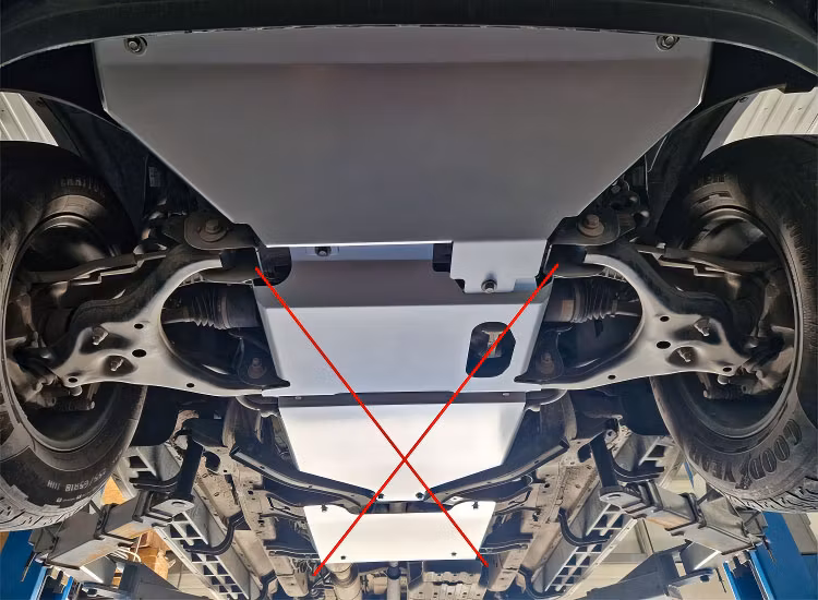 Underkörningsskydd automat växellåda VW Amarok 2023+