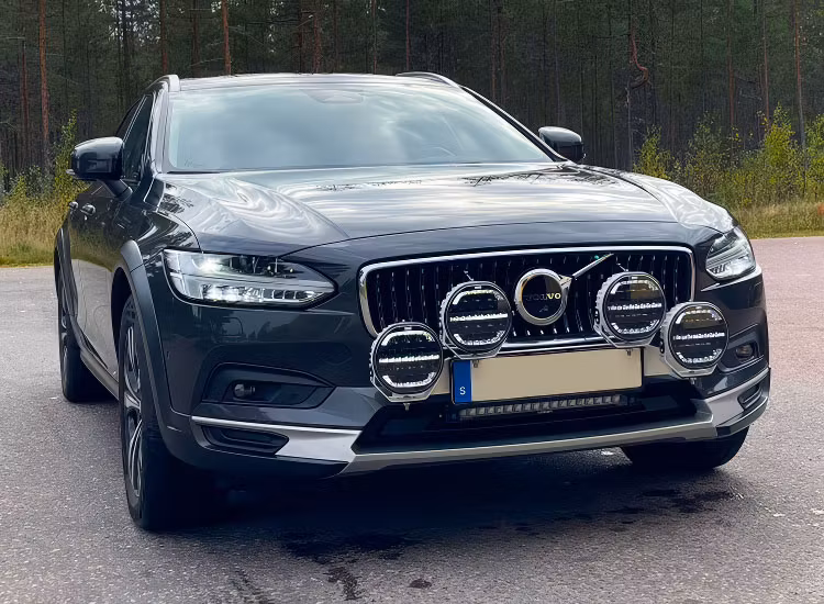 4-Pack OZZ XR2 P9 tum LED extraljus med kabelsats