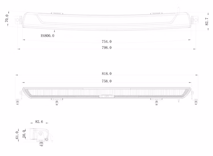 OZZ XB1 P40 tum LED ramp