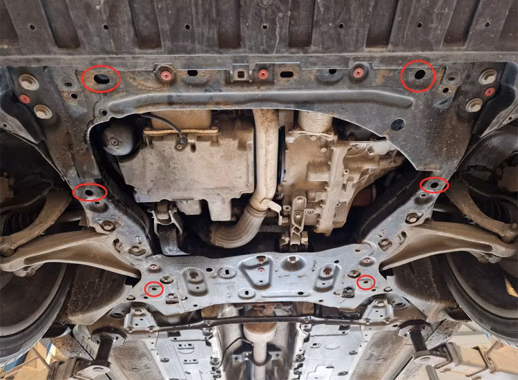 Underkörningsskydd Volvo XC90/V90CC/XC60