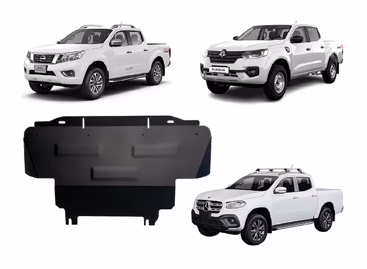 Underkörningsskydd Kylare Alaskan 2017+ / Navara 15-21 / X-Classe 17-20