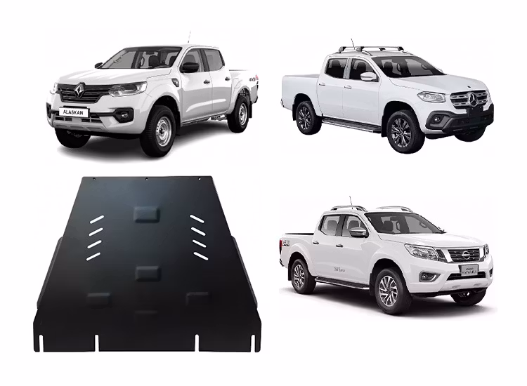 Underkörningsskydd Växellåda Alaskan 2017+ / Navara 15-21 / X-Klass 17-20