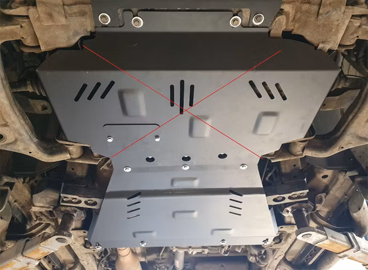 Underkörningsskydd Växellåda Alaskan 2017+ / Navara 15-21 / X-Klass 17-20