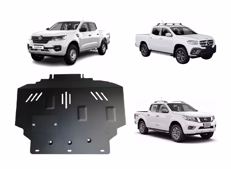 Underkörningsskydd Motor Alaskan 2017+ / Navara 15-21 / X-Klass 17-20
