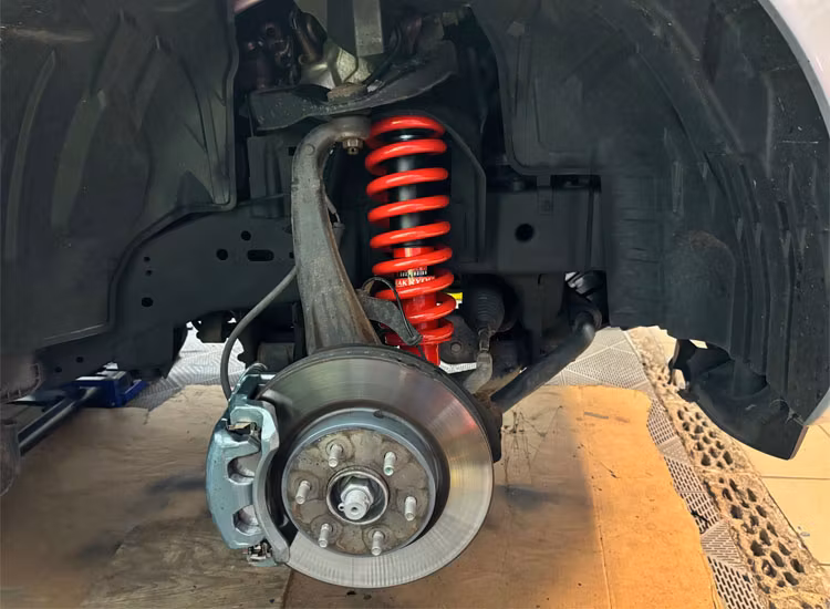 Pedders EziFit +40mm Foam Strut X-Klass / Navara / Alaskan