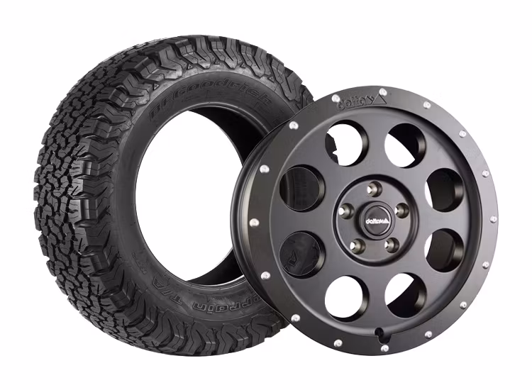 Fälgpaket Delta 4X4 Klassik B 9,5x20" 6/139,7 ET25 275/55R20 Amarok / Ranger 2023+