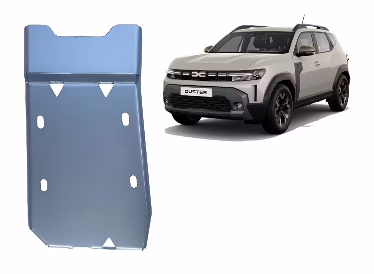 Underkörningsskydd Bakdifferential Aluminium Dacia Duster 4×4 2024+