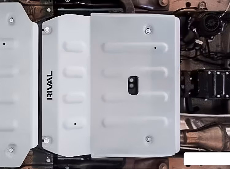 Underkörningsskydd Rival aluminium 5mm Mercedes Sprinter 4X4 2023+