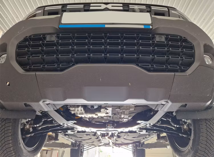 Underkörningsskydd 3mm Motor, Växellåda, Kylare Dacia Duster 4x4 2024+
