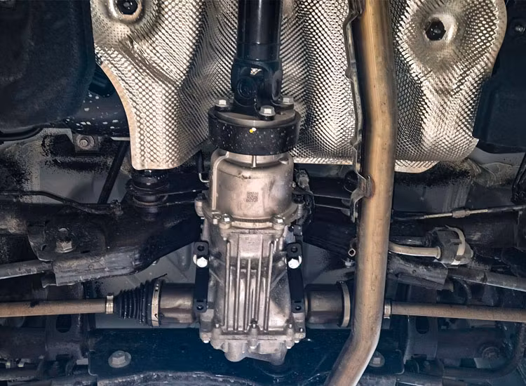 Underkörningsskydd Bakdifferential 2mm stål Dacia Duster 4x4 2024+