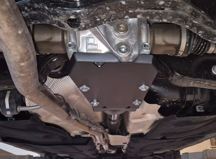 Underkörningsskydd Bakdifferential 2mm stål Dacia Duster 4x4 2024+