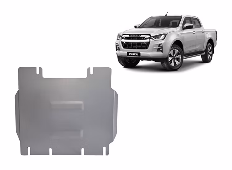 Underkörningsskydd 3mm för Motor Isuzu D-Max 2019+
