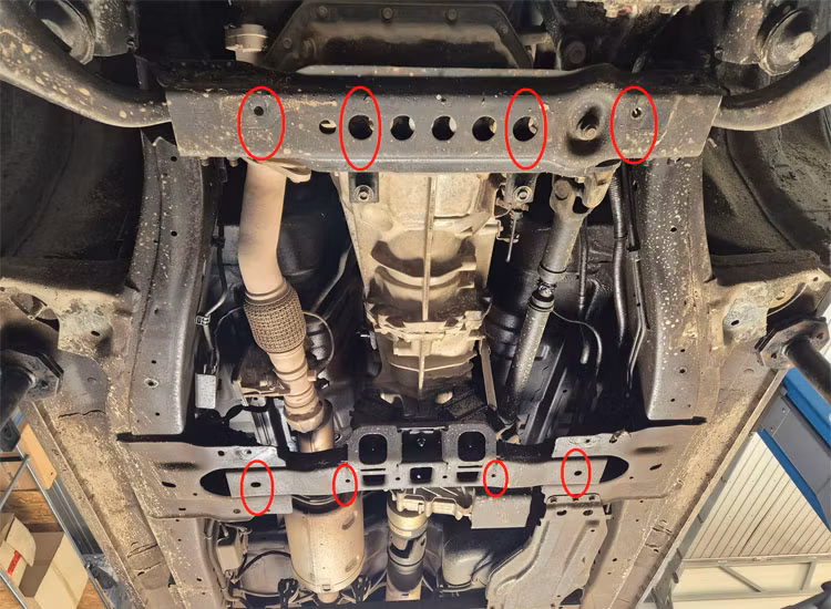 Underkörningsskydd 3mm för Växellåda Isuzu D-Max 2019+