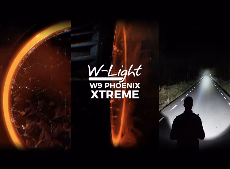4-Pack W9 Phoenix XTREME LED extraljus med kabelsats