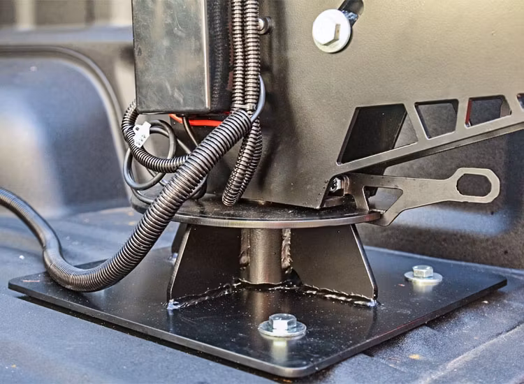 Kran för elektriska vinschar upp till 3000lbs montering på pickup