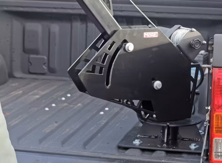 Kran för elektriska vinschar upp till 3000lbs montering på pickup