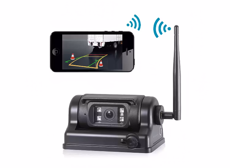 Trådlös Backkamera med Wifi, Magnetfäste, 1080p HD