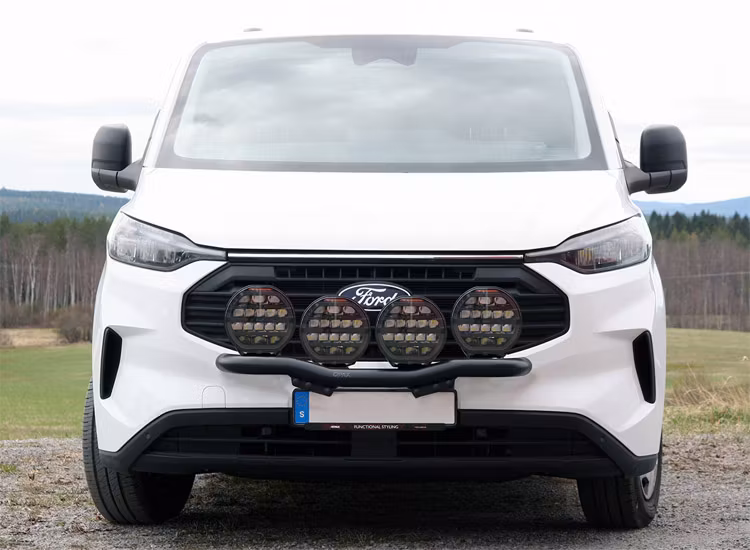 Q-light extraljusbåge för 4st lampor Ford Transit Custom 2024+