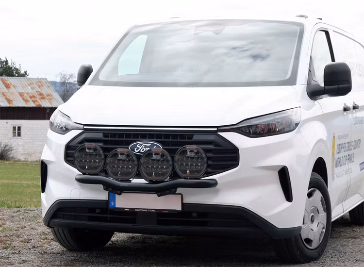 Q-light extraljusbåge för 4st lampor Ford Transit Custom 2024+