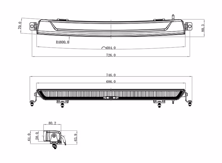 OZZ XB1 P27″ LED ramp