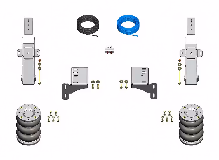 Luftfjädring manuell påfyllning Mercedes Sprinter 3,5T 4-WD