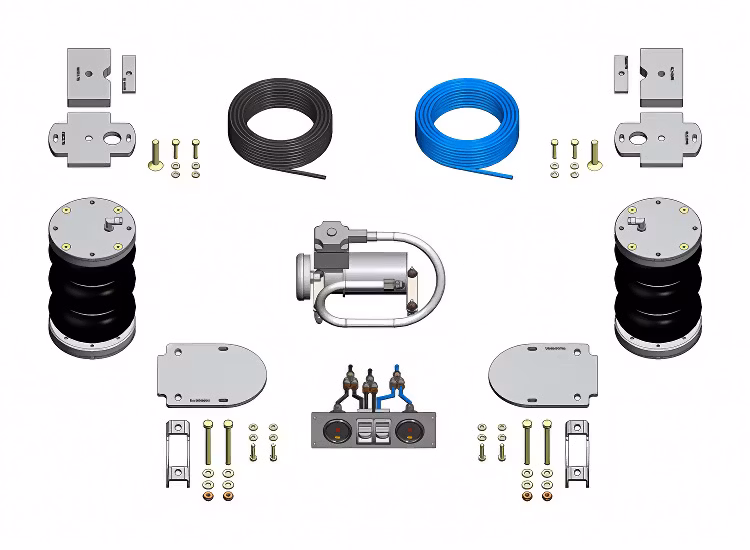 Luftfjädring inkl. kompressor VW Amarok 2011+