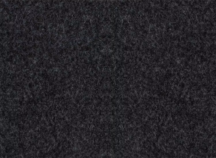 Filtmatta Mörkgrå 1-40m 133cm bred