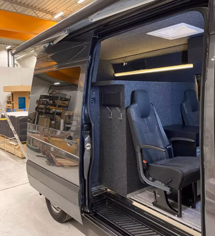 Filtmatta Mörkgrå 1-40m 133cm bred