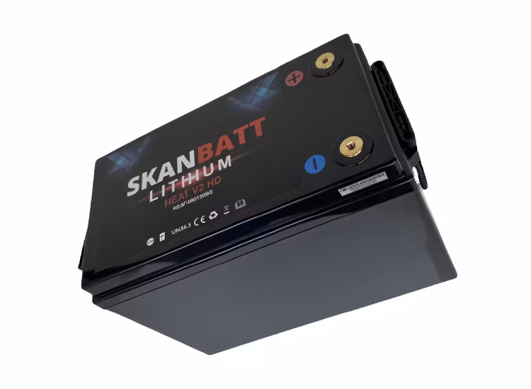Skanbatt V2 Litium HEAT Batteri 12V 280AH Bluetooth