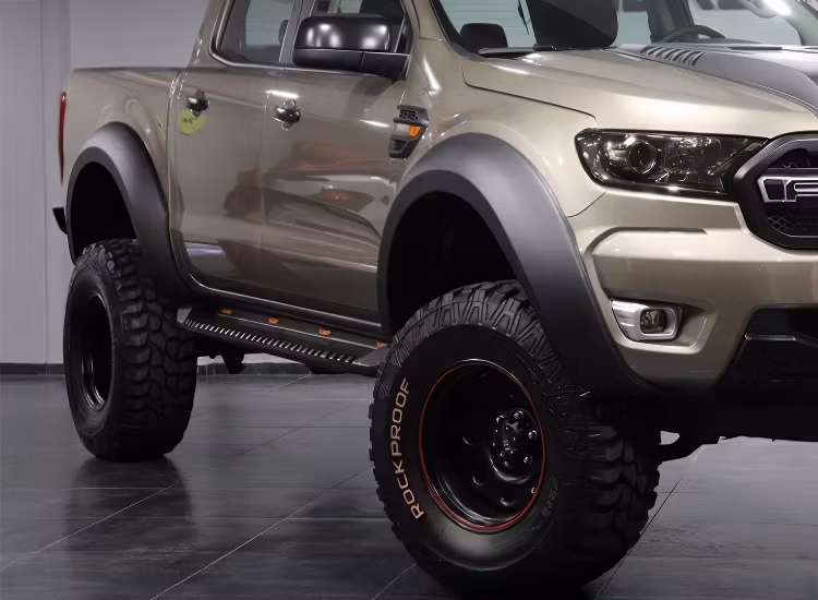 Skärmbreddare 45-75mm Safari Ford Ranger 2016-2022