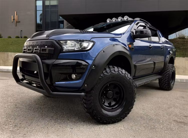 Skärmbreddare 45-75mm Ford Ranger 2012-2022