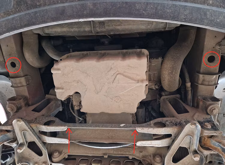 Skyddar underredet på din VW Crafter 2006-2016