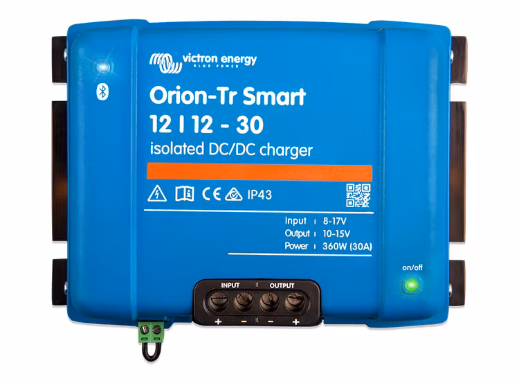 Victron Orion-Tr Smart 12/12-30A, DC-DC-laddare (isolerad)