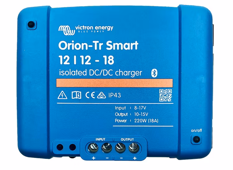 VICTRON Orion TR Smart DC-DC Laddare 12>12V 18A (Isolerad)
