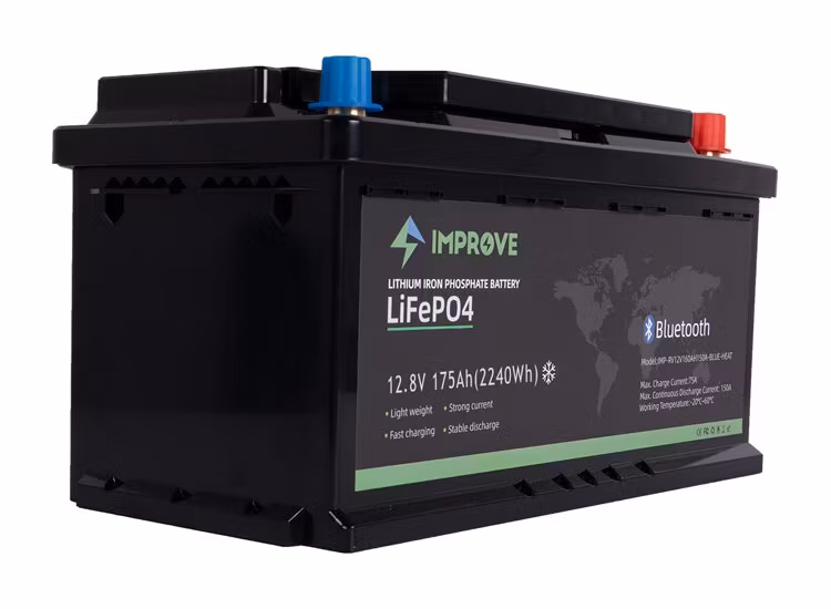 Off-Grid paket Husbild/Camper 150W solpanelskit + inverter + batteri