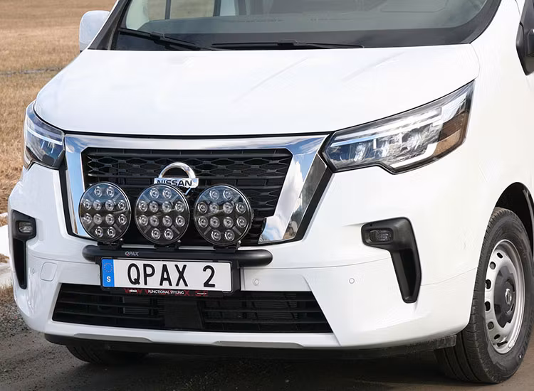 Q-light extraljusbåge rak Nissan Primastar 2022+