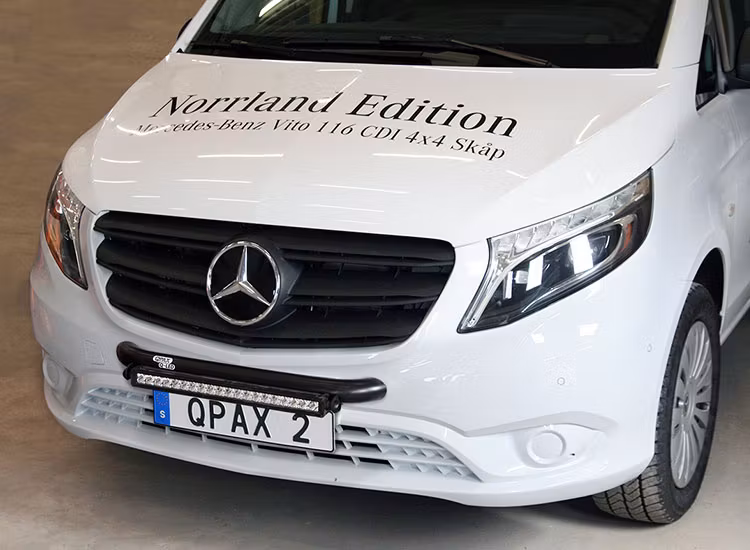 Q-light extraljusbåge LED-ramp Mercedes Vito/V-klass 2020-2023