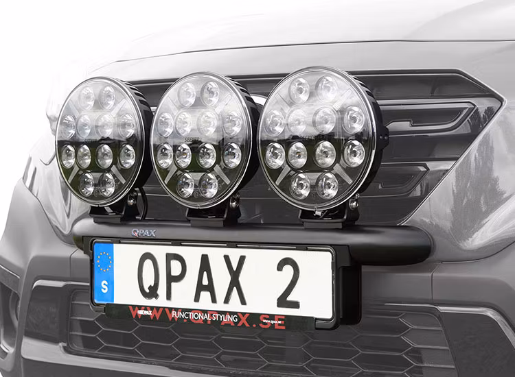 Q-light extraljusbåge rak VW Caddy 2016-2020