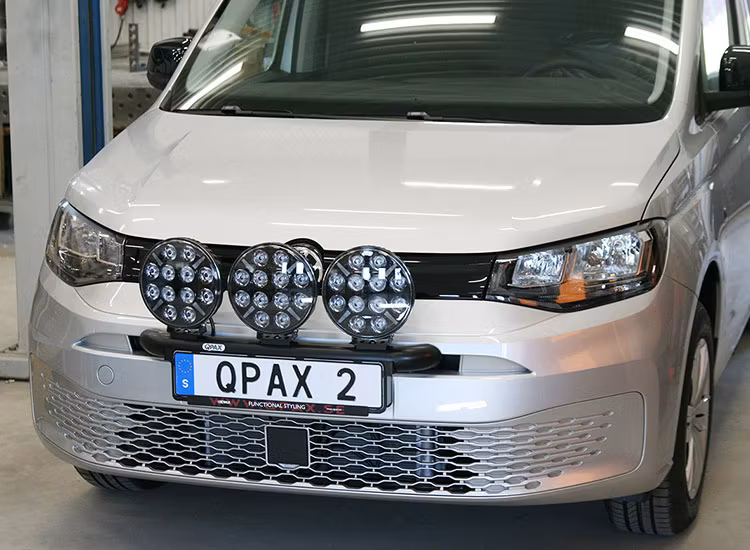 Q-light extraljusbåge rak VW Caddy 2016-2020