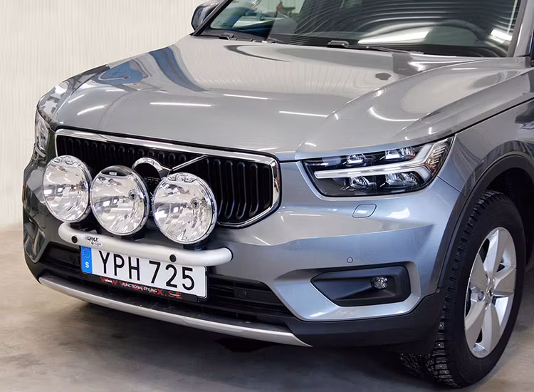 Q-light extraljusbåge rak Volvo XC40 2018+