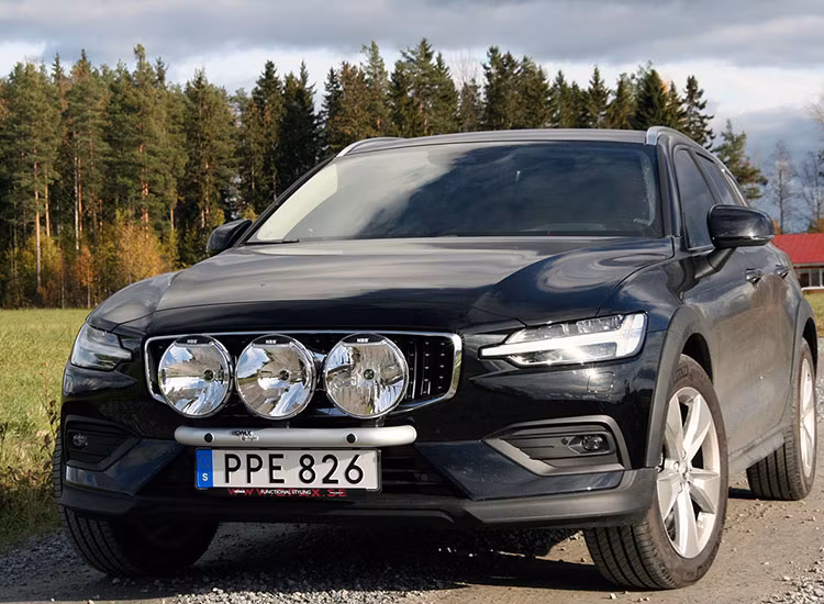 Q-light extraljusbåge rak Volvo S60/V60/CC 2019+