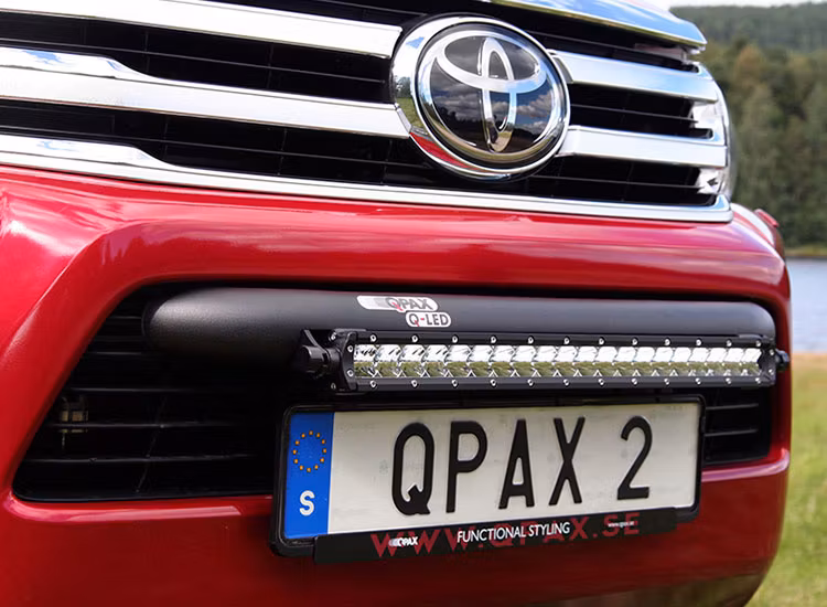 Q-light extraljusbåge LED-ramp Q-LED Toyota Hilux 2016-2020