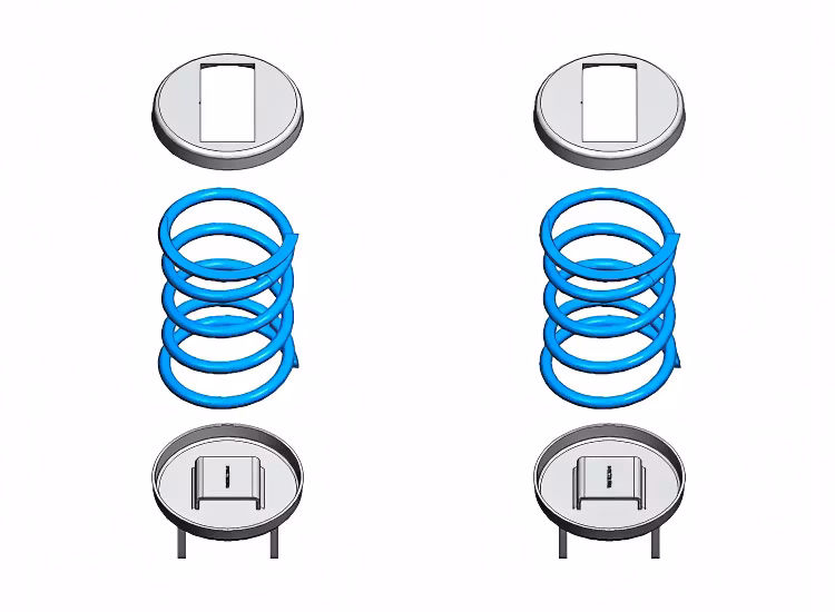 Hjälpfjädring bak HD 850kg+ Mercedes Sprinter FWD 2019+