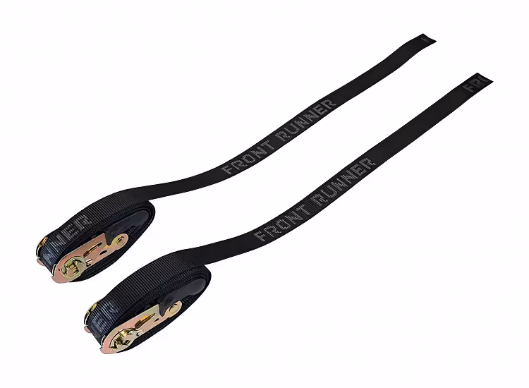 Spännband 2,5 m svarta 2st Front Runner