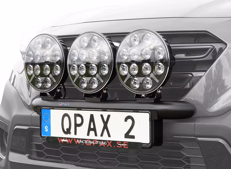 Q-light extraljusbåge rak Subaru Outback 2018-2020