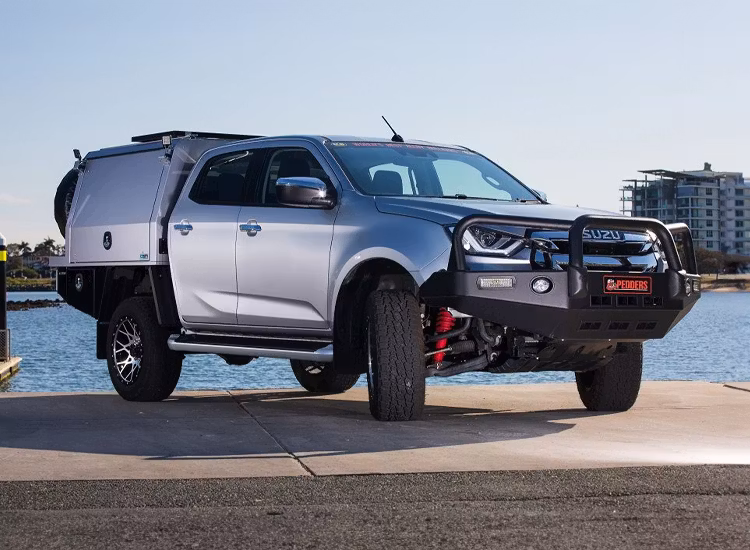 Pedders höjningssats HD 300kg+ 40mm Isuzu D-Max 2020+