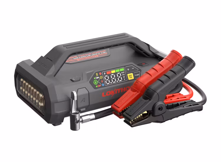 Lokithor 4-i-1 JA301 PRO Starthjälp med Luftkompressor
