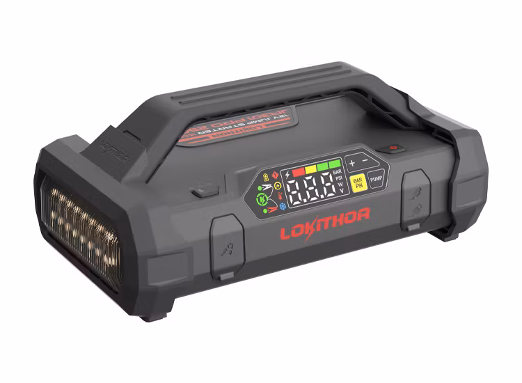 Lokithor 4-i-1 JA301 PRO Starthjälp med Luftkompressor