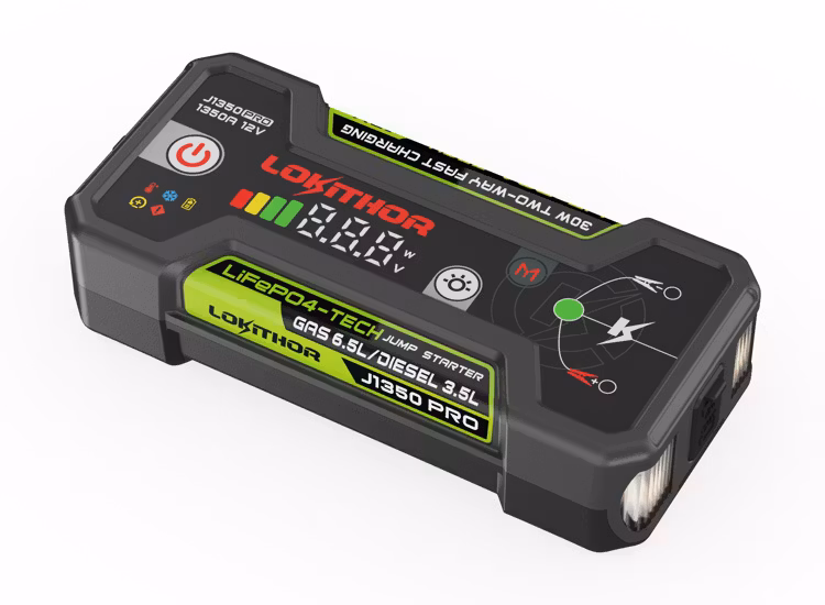 Startbooster / Starthjälp Lokithor J1350 PRO med ConnectMax