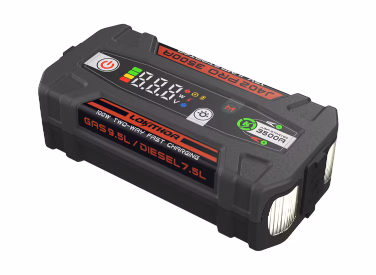 Lokithor J402 PRO Starthjälp med Snabbladdning